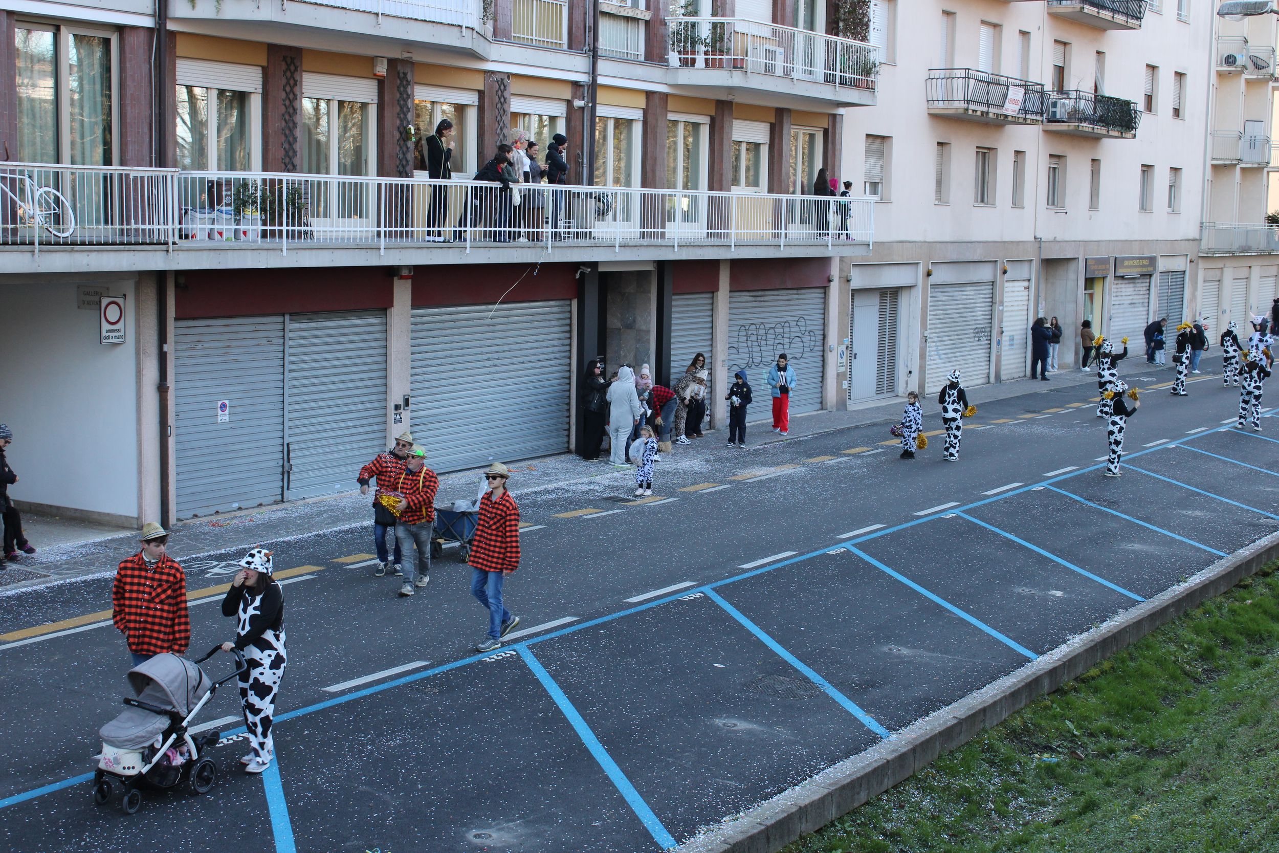Treviso Carnival Parade 2026. The Crepaldo Gang with the show “The Magic of the Farm”.