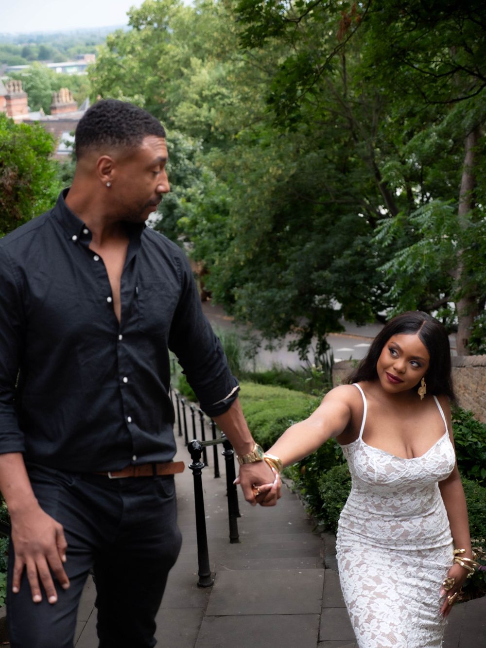 Nottingham Derby wedding photographer engagement shoot