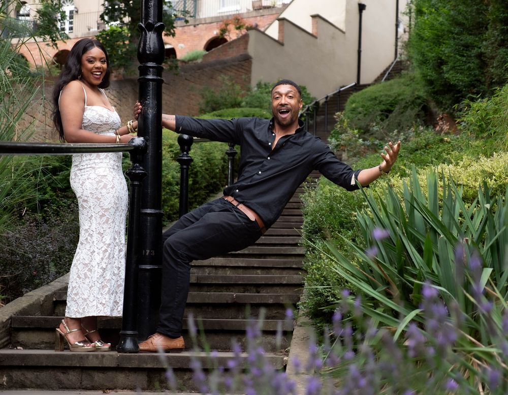 Nottingham Derby wedding photographer engagement shoot