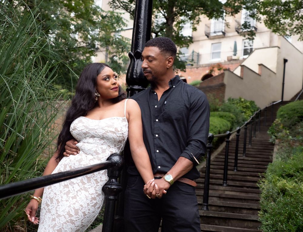 Nottingham Derby wedding photographer engagement shoot
