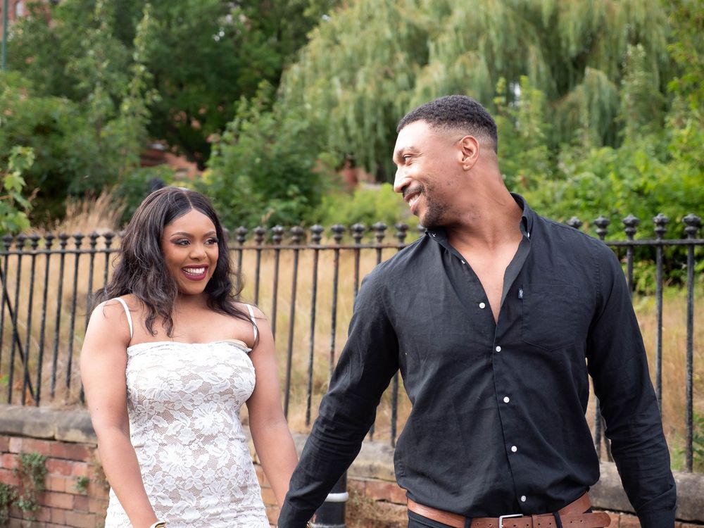 Nottingham Derby wedding photographer engagement shoot