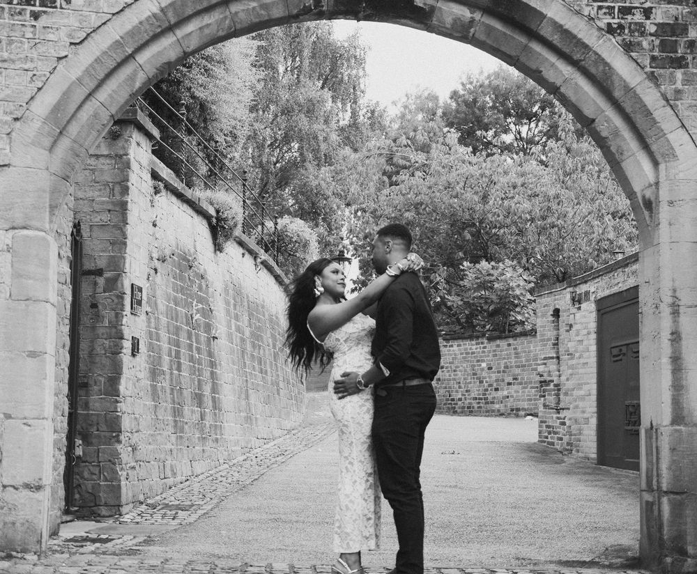 Nottingham Derby wedding photographer engagement shoot