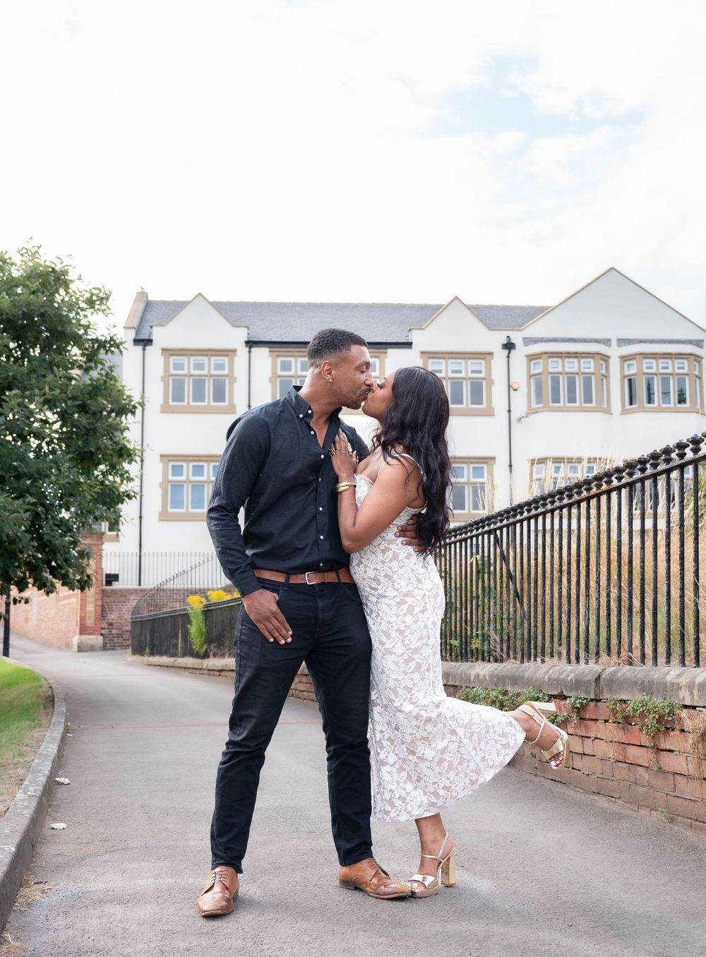 Nottingham Derby wedding photographer engagement shoot