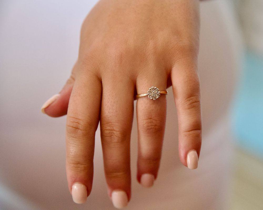 Ring shot for Engagement celebration