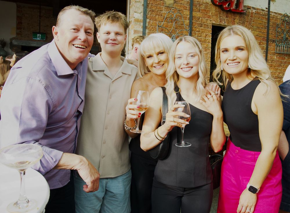 Family photo at 50th Birthday Celebrations