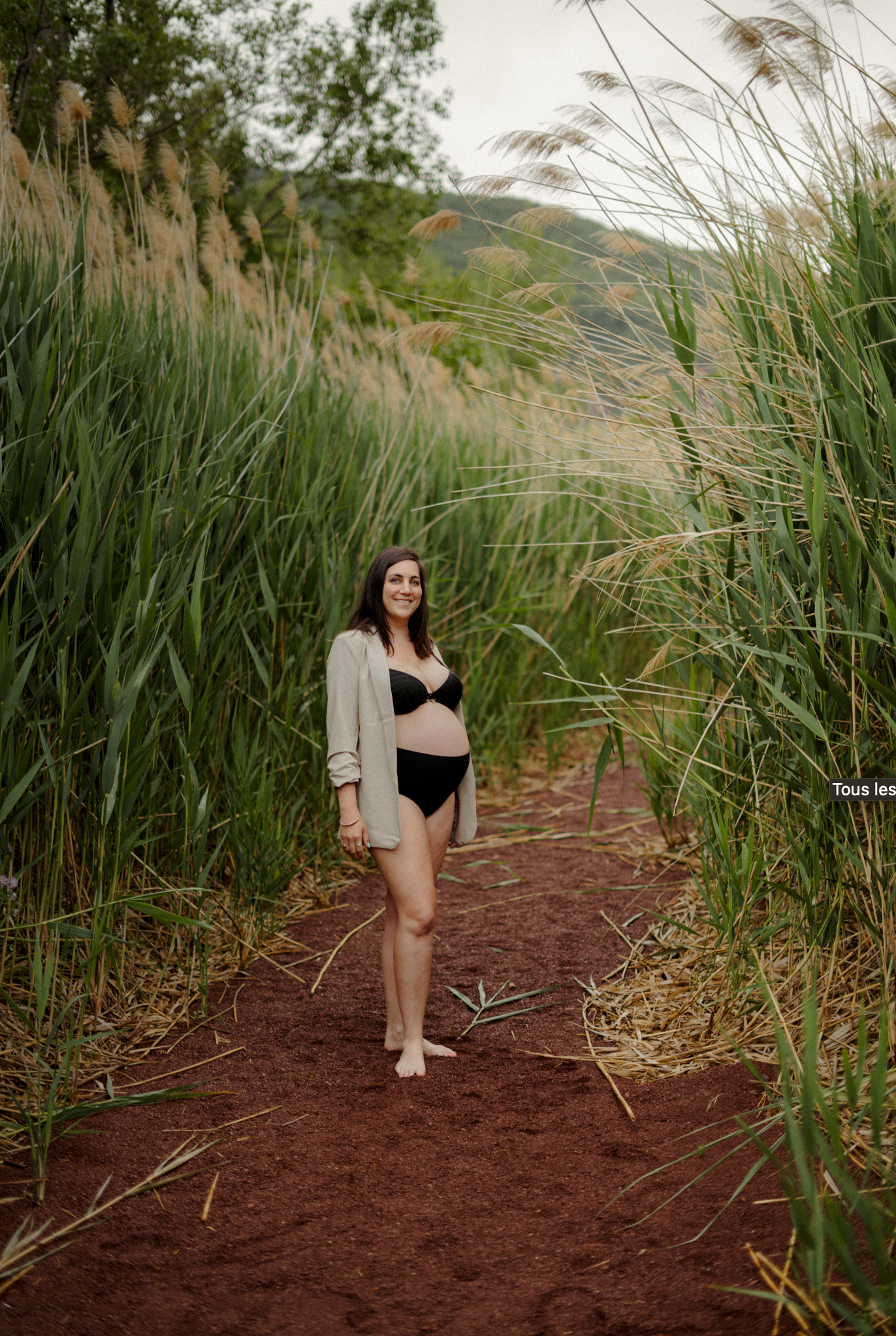Baby on the road au Salagou shooting extérieur Studio Lisette