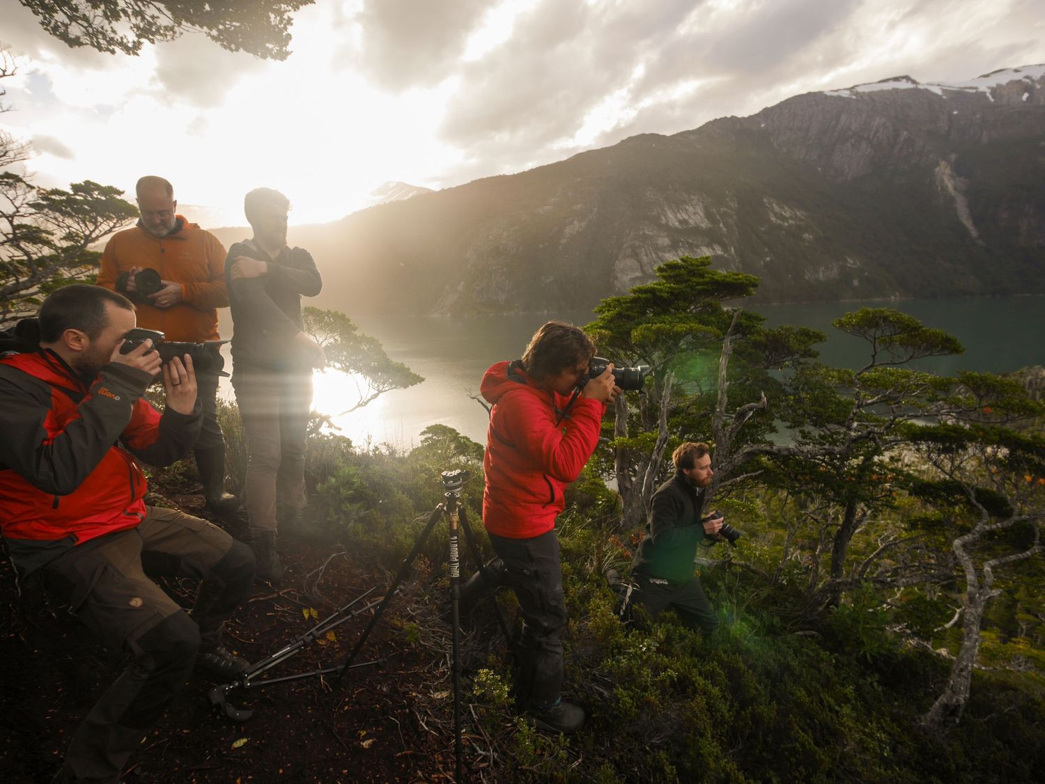 Adventure photography: The Beagle Channel. Photo by Dayle Prowse.