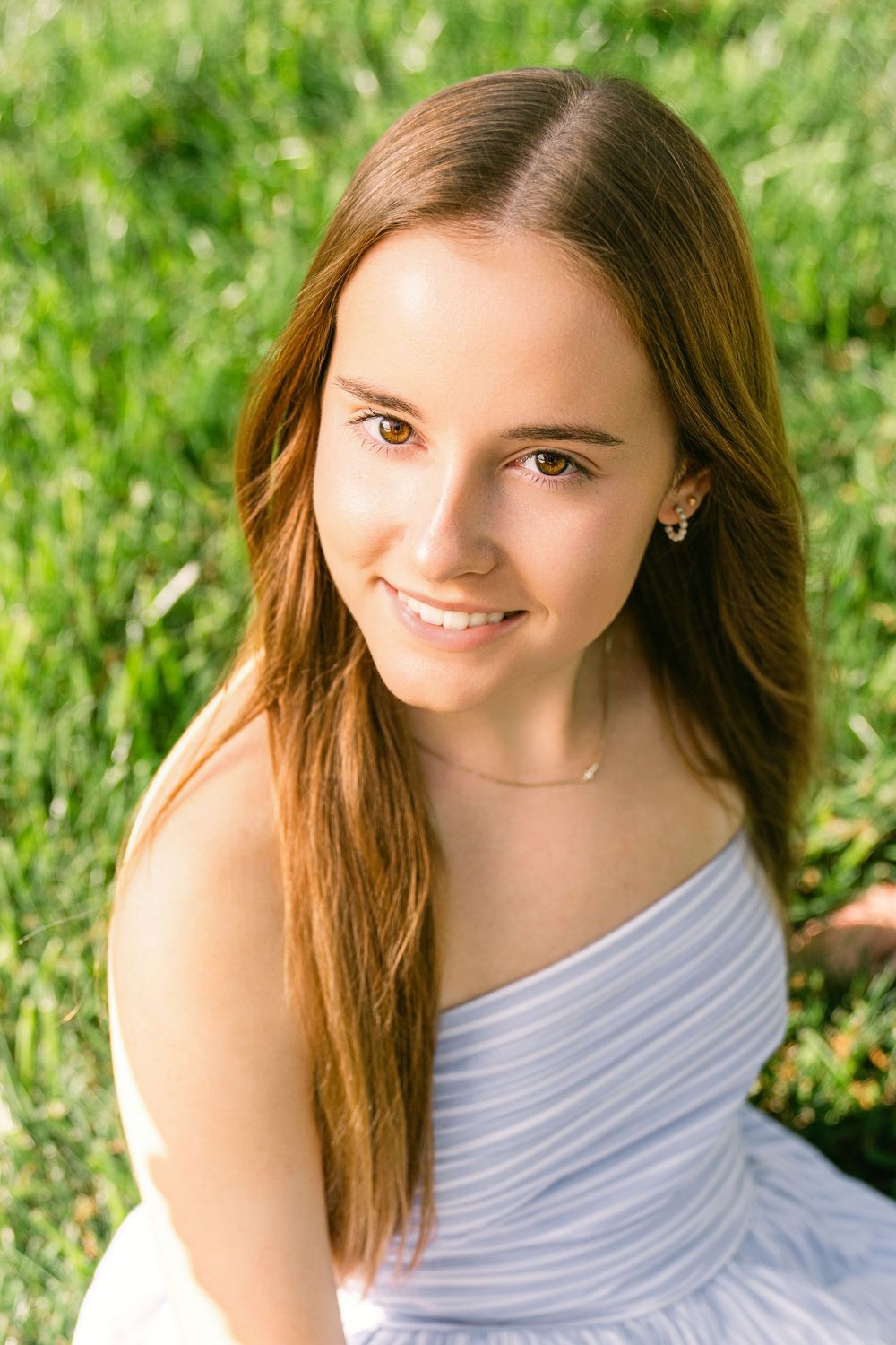 Golden Isles senior portraits showcasing Gabi in beautiful natural light