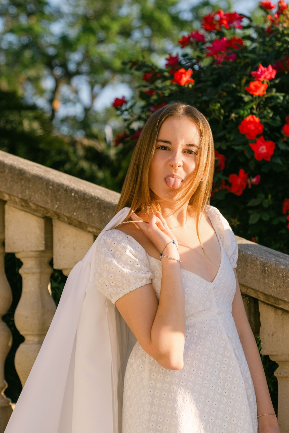 High school graduation portraits captured during Gabi's spring senior photography session