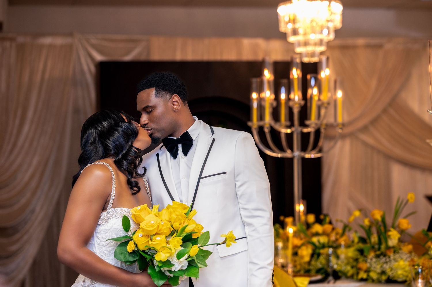 Che' Iheanacho & Mike Iheanacho's Elegant wedding ceremony at a luxury South Florida venue