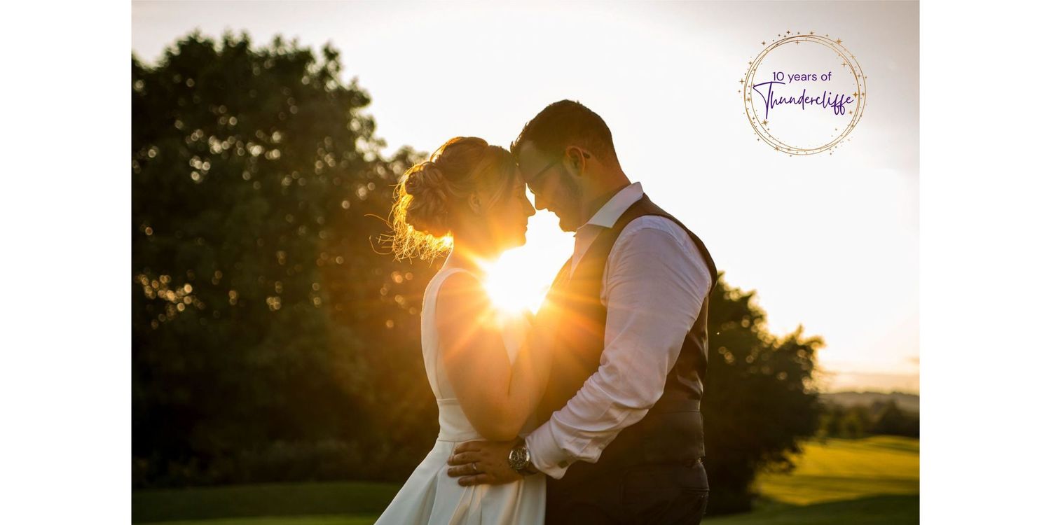 Romantic sunset wedding photography shots with golden hour lighting.