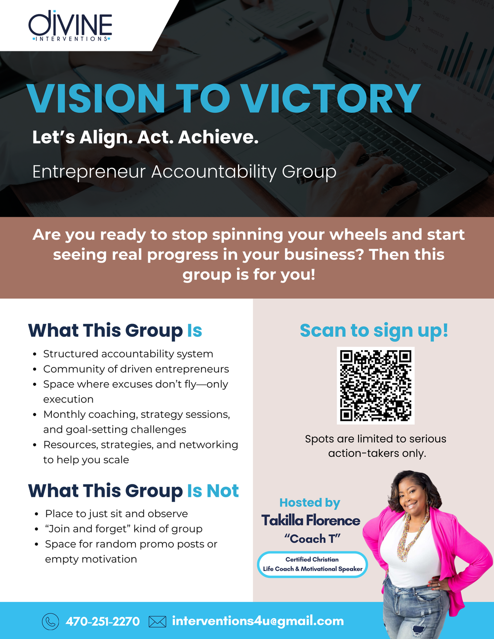 Flyer for social media made by FA Photography and Media.