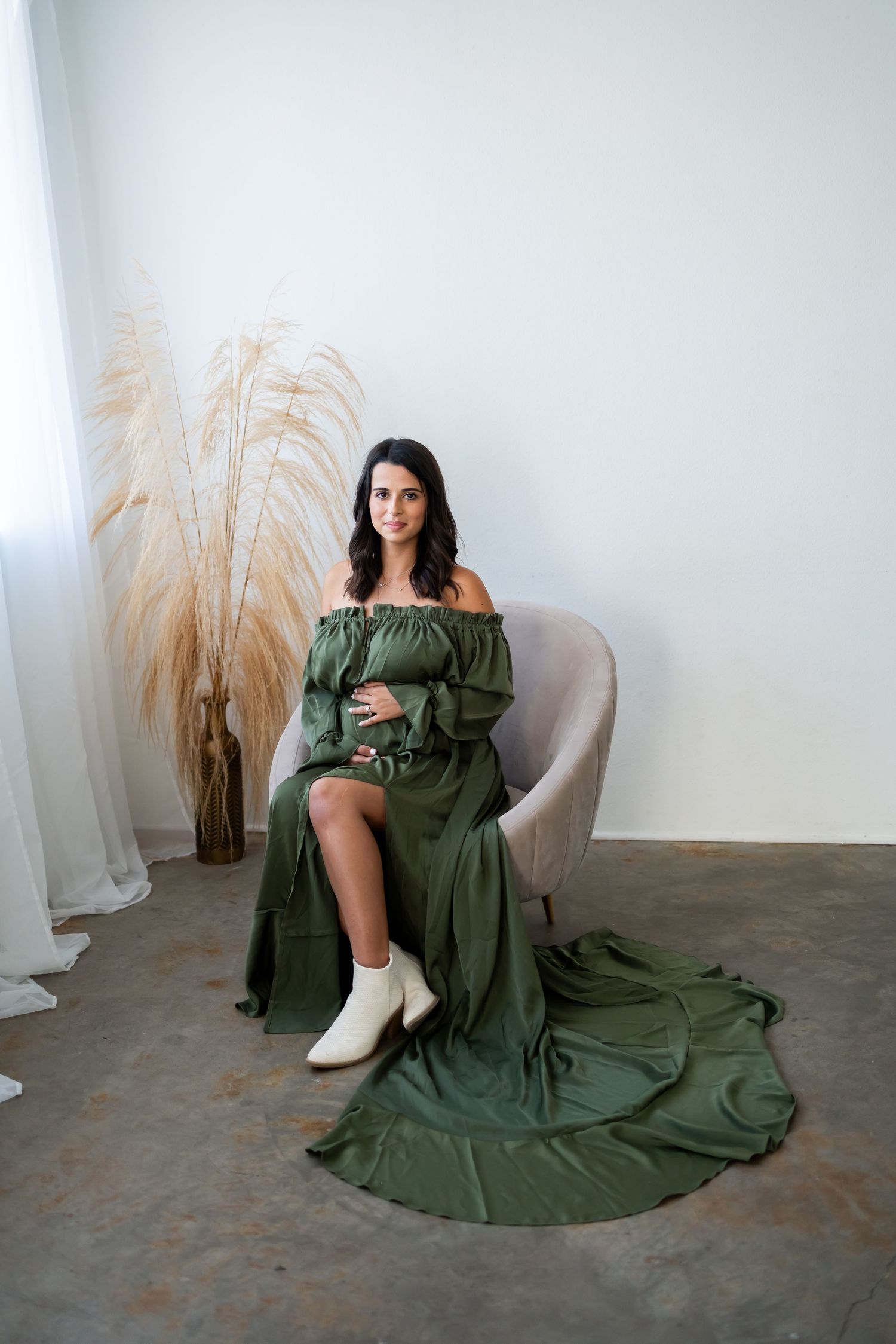 Maternity Portraits | Client Closet Dress