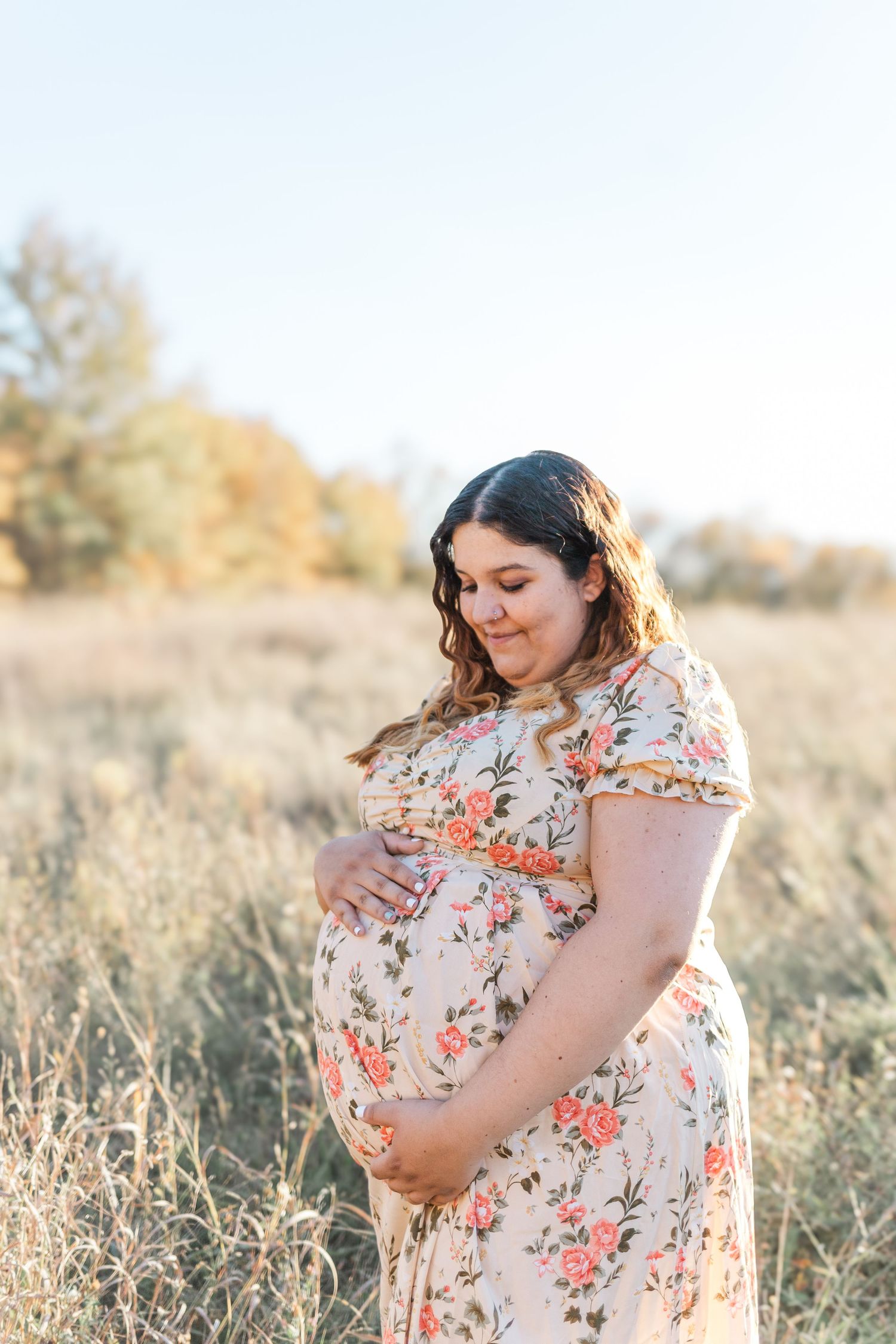Mama during a maternity session, Gardiner, NY
