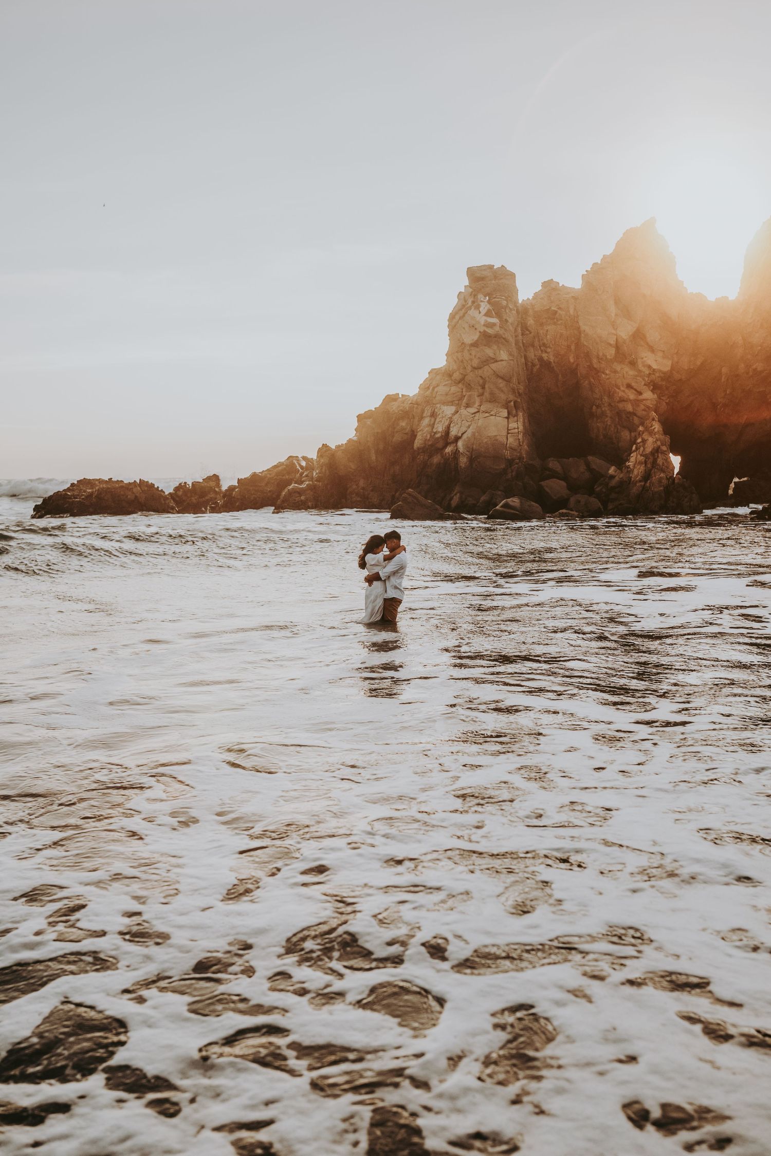 Pfeiffer Beach big sur wedding venues