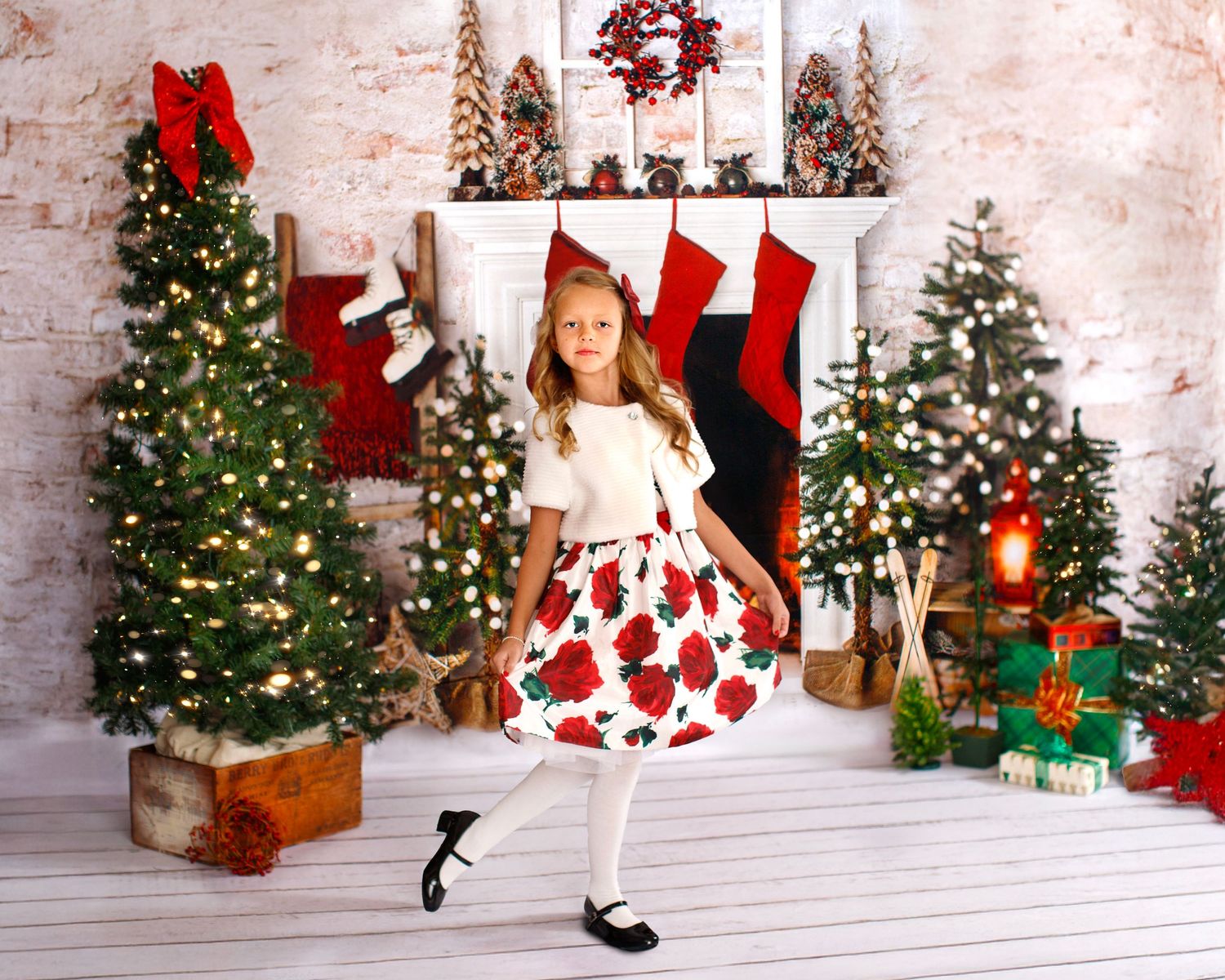 mini session in Bergen County girl in studio