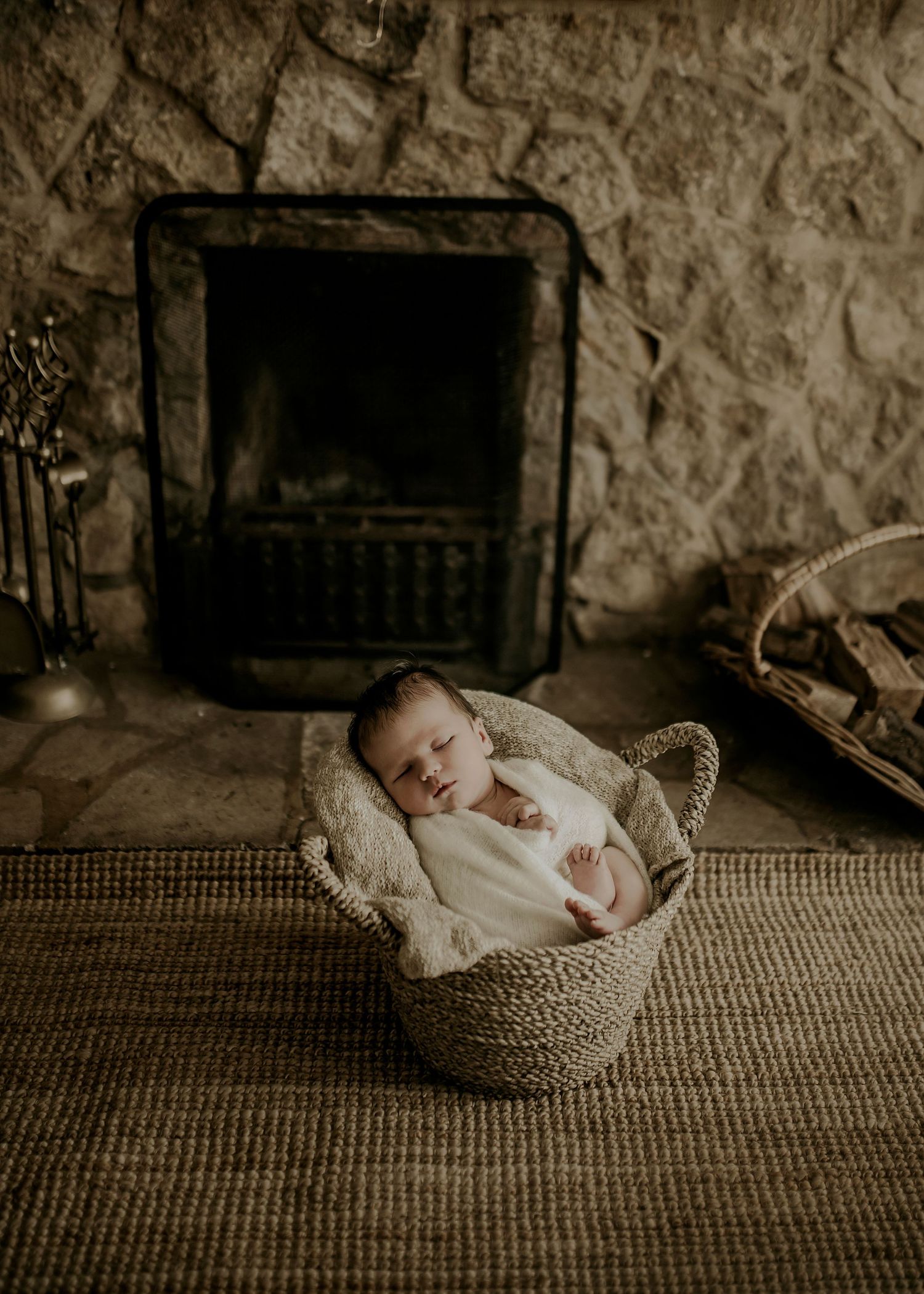Affordable newborn session at home Cambridgeshire