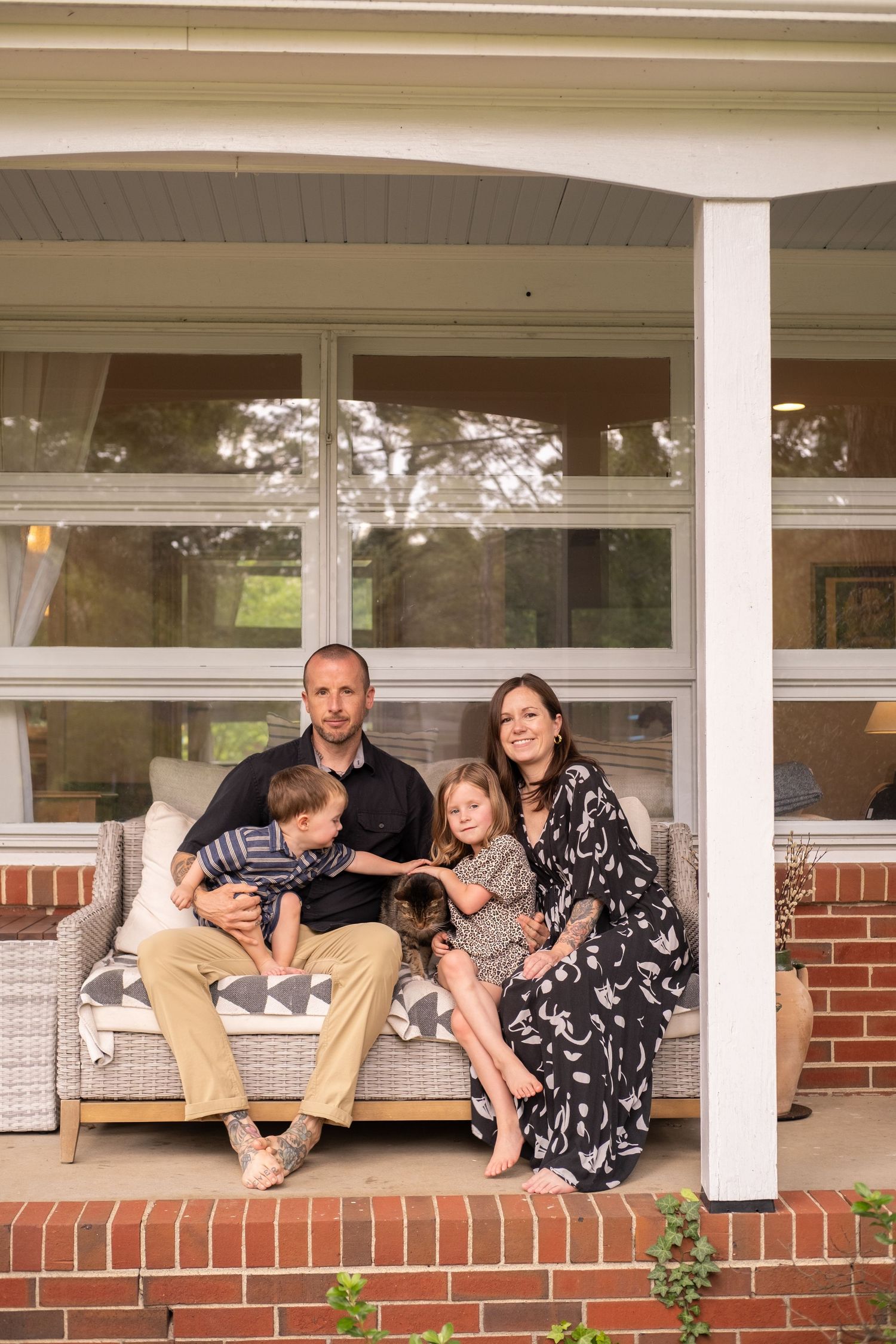 Family photographer in Richmond, Virginia. Family photography on film. Soulful family photography. Documentary style family photos.