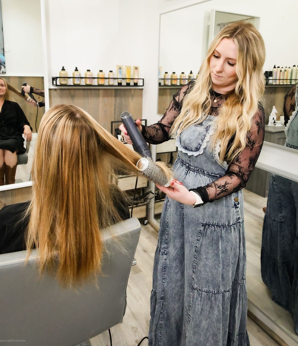 Showcasing a modern branding shoot for a professional hair stylist in El Dorado Hills, CA. Serving Sacramento, Roseville, Folsom,