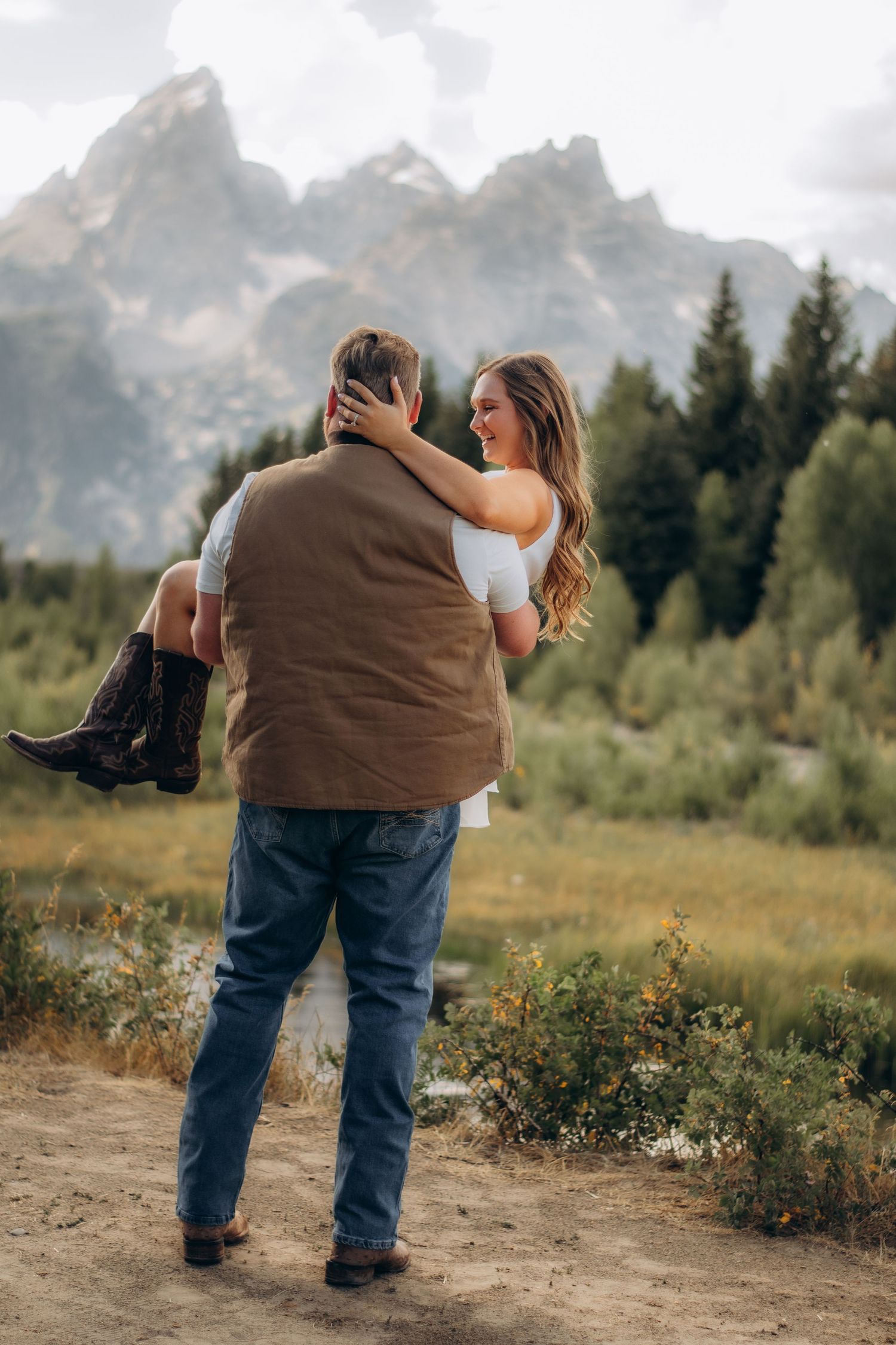 Jackson hole engagement photographer