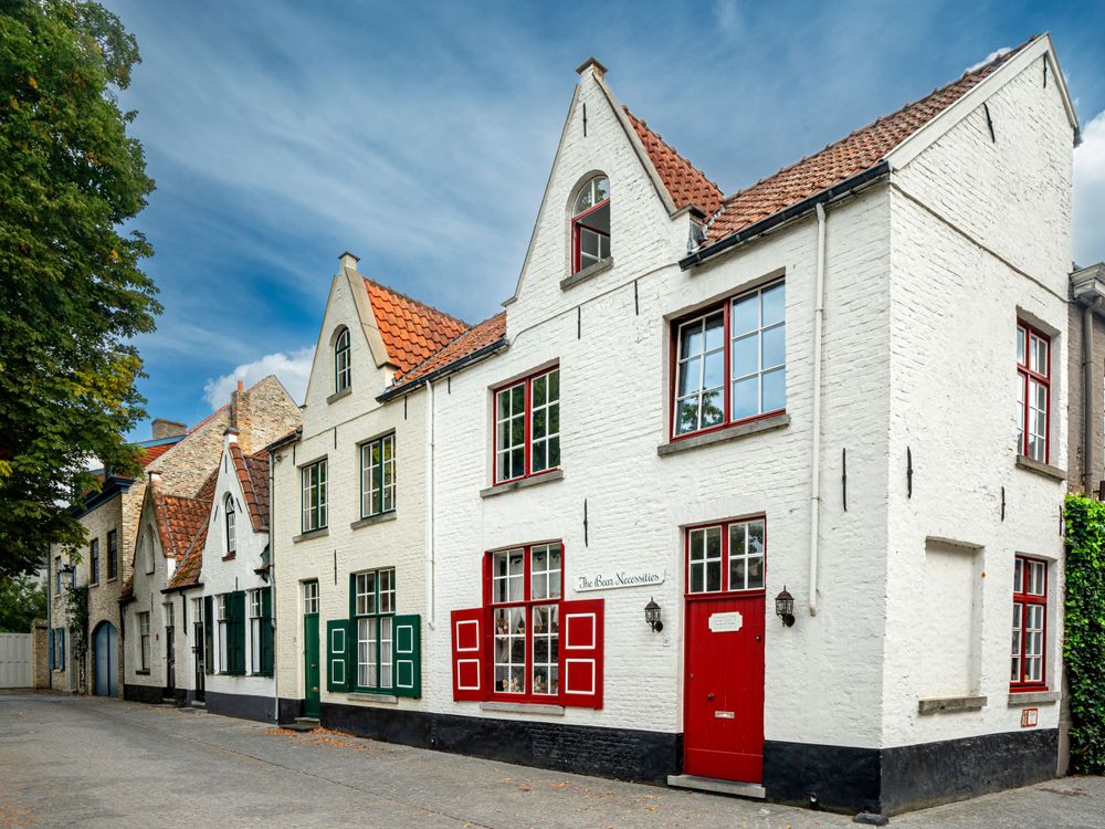 Bruges houses