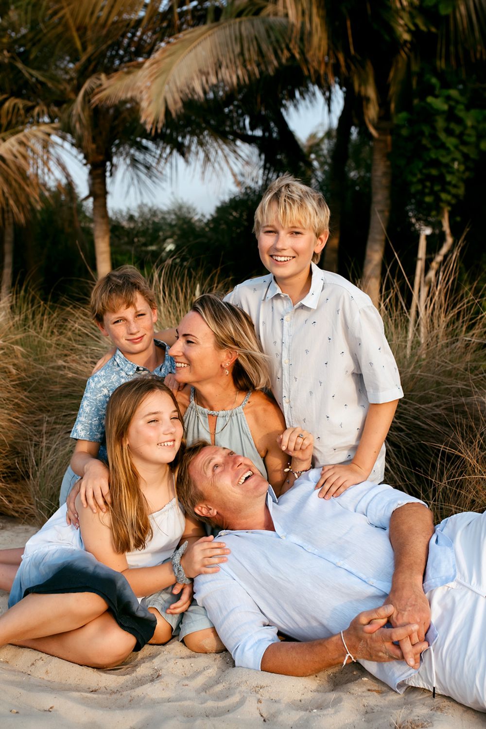 family photoshoot beach dubai