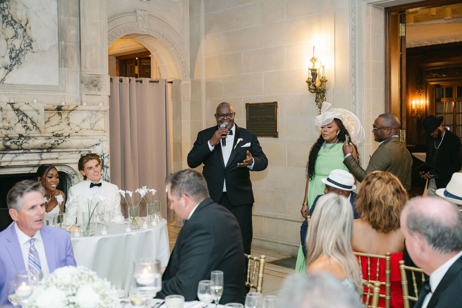 The Armour House Wedding in Lake Forest, IL - Reception Speeches