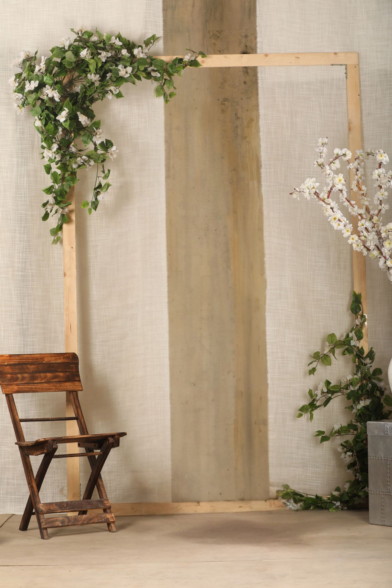 Aesthetic studio floral  SETUP at Aperture7Studios, Delhi fashion photography studio