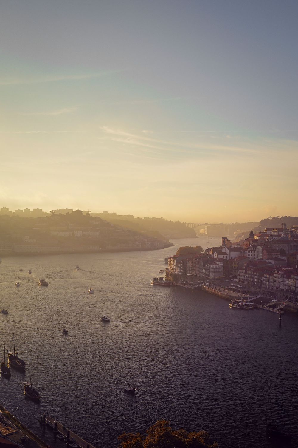 image of river in Porto Portugal