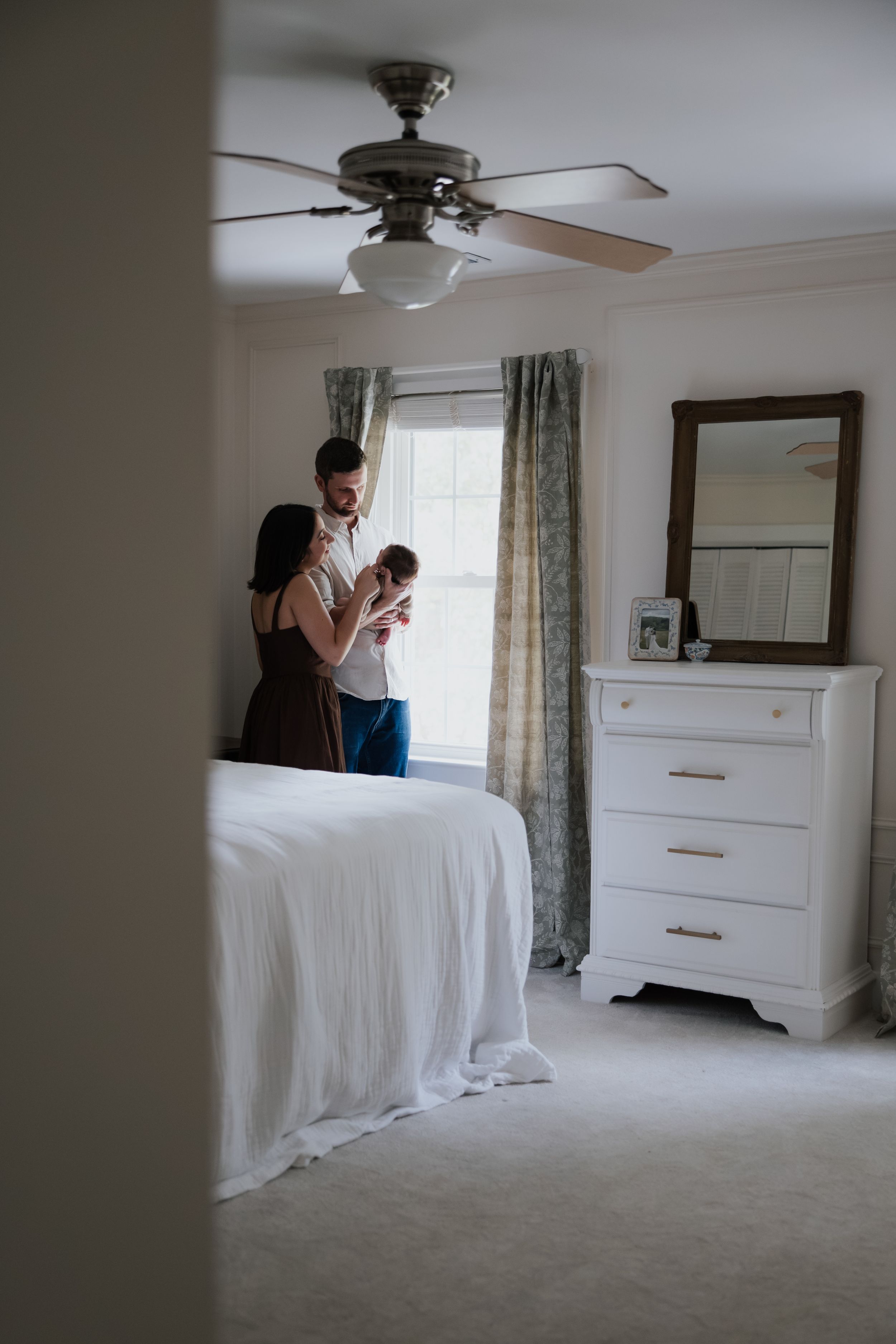 in-home newborn session