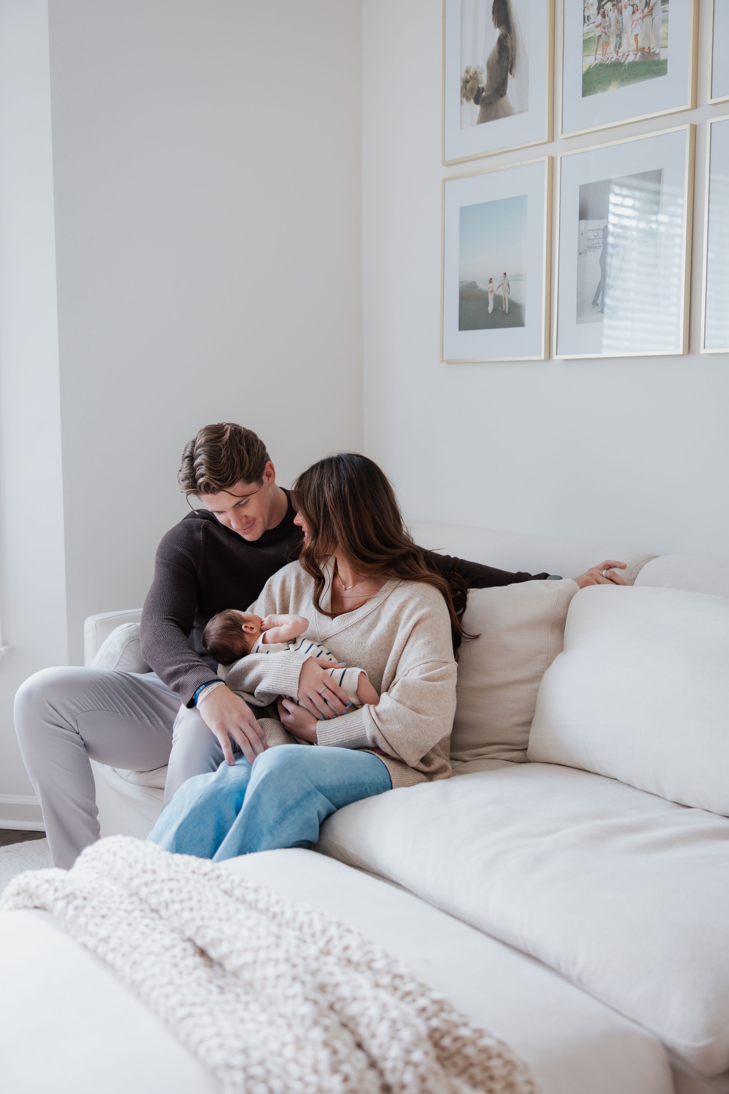 in-home newborn session