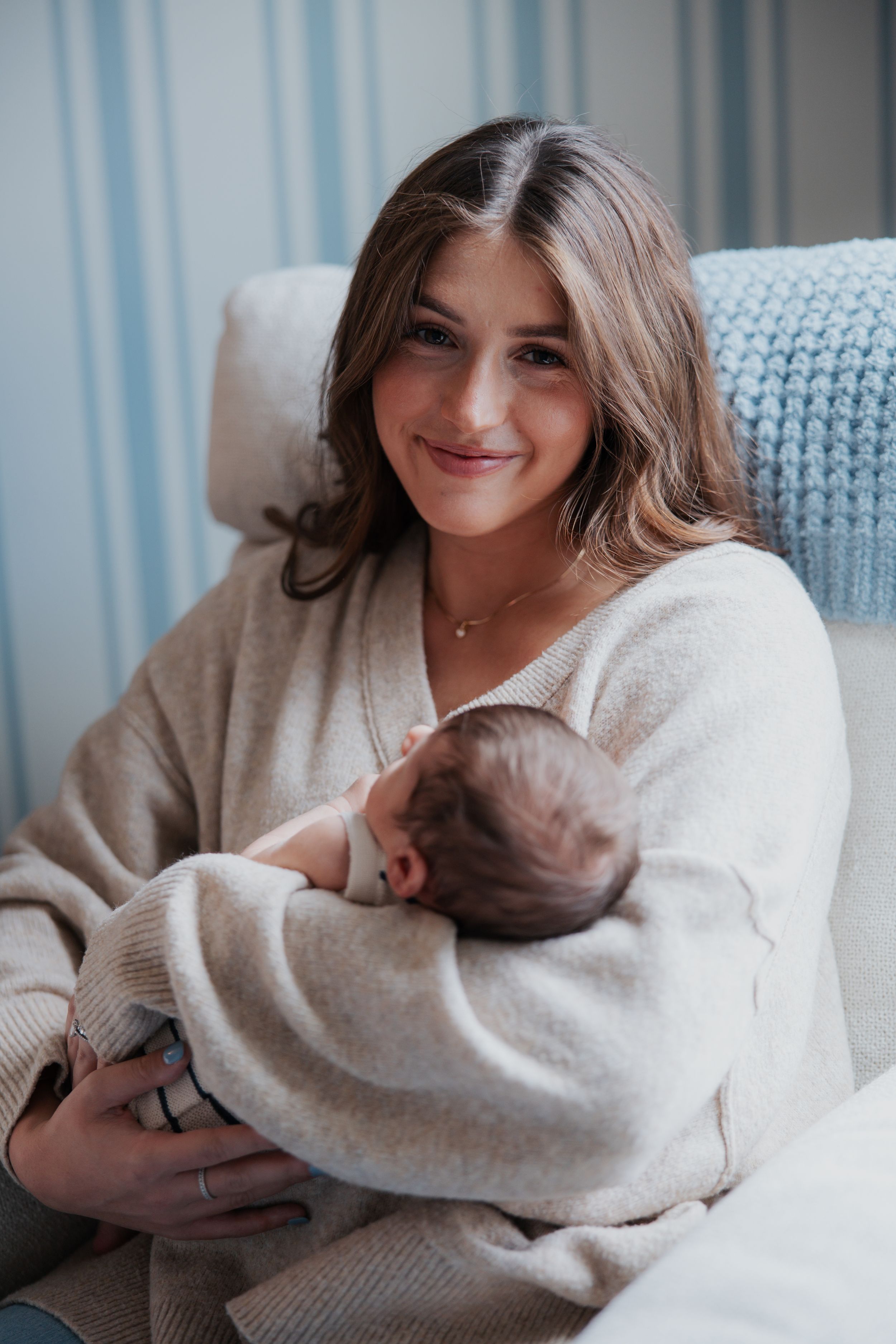 in-home newborn session