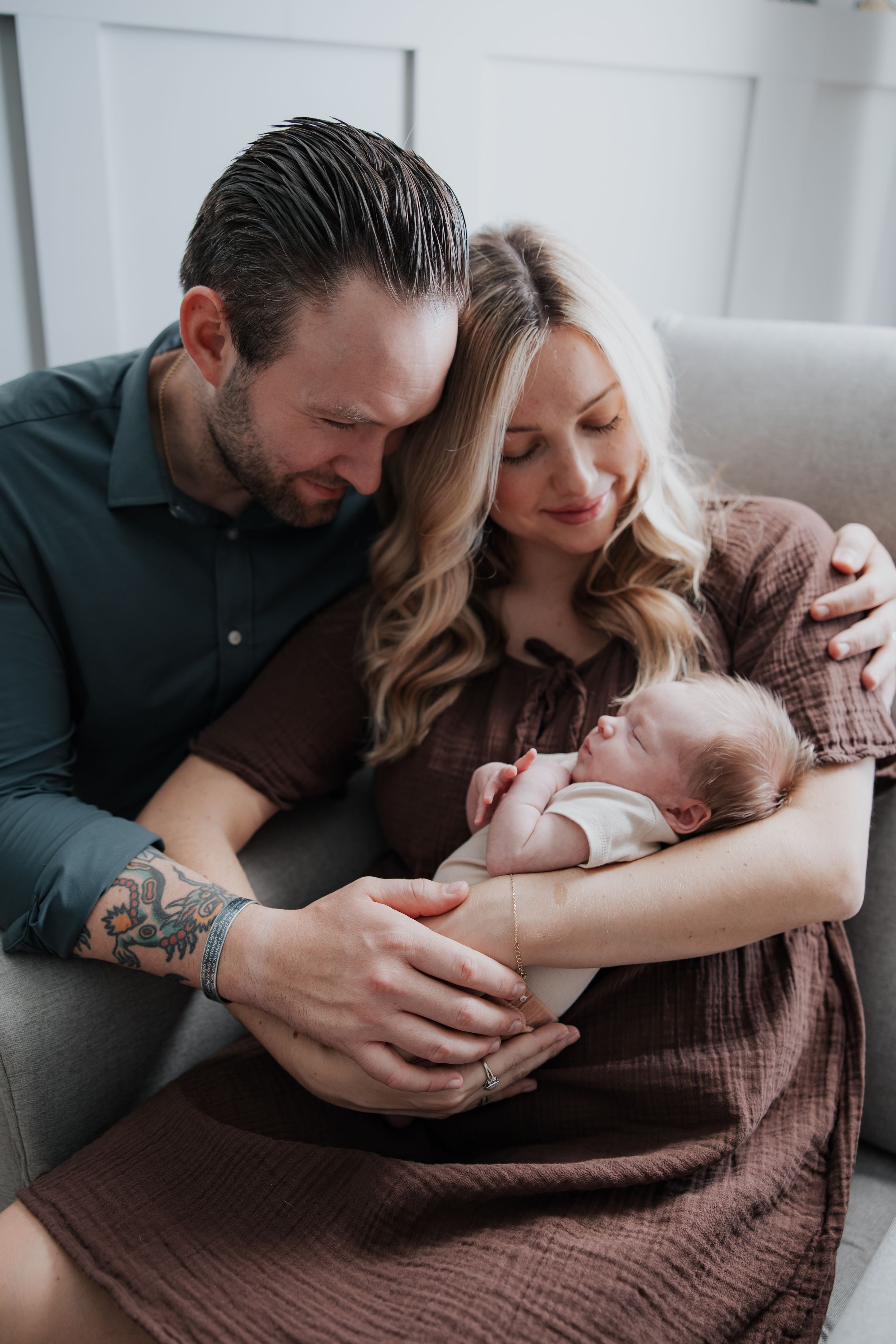 in-home newborn session