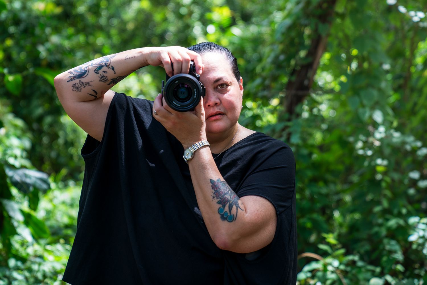 Personal branding portrait of a professional in South Florida, modern lifestyle branding photo by SRX Media Group.