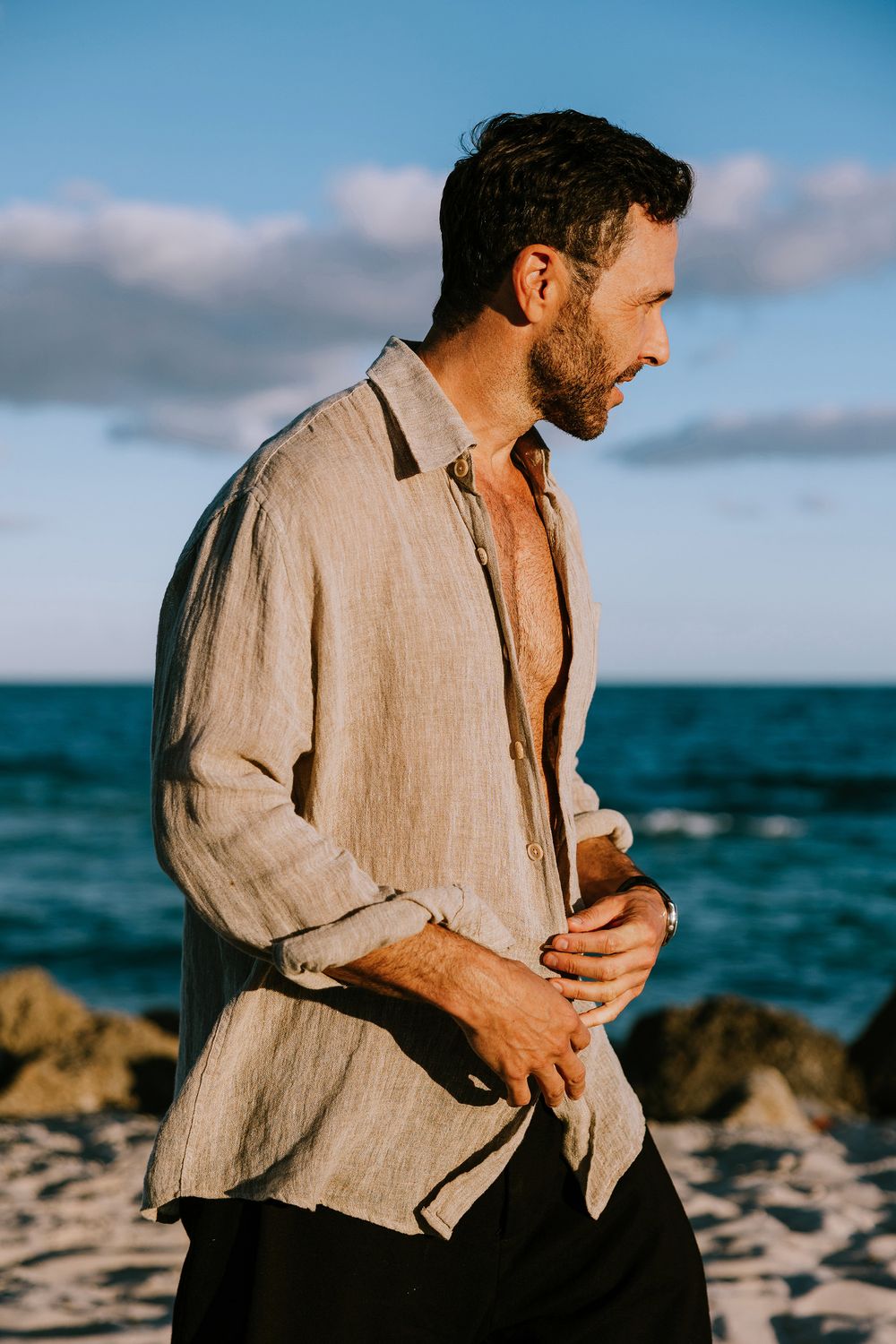 modern dating photography style in Miami