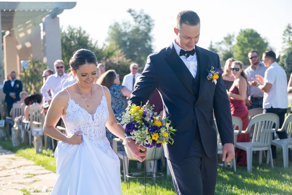 Wedding Photography in Grand Junction, Colorado at Two River Winery