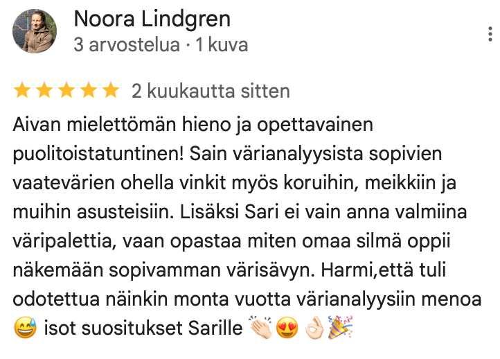 Paras Värianalyysi Helsinki
