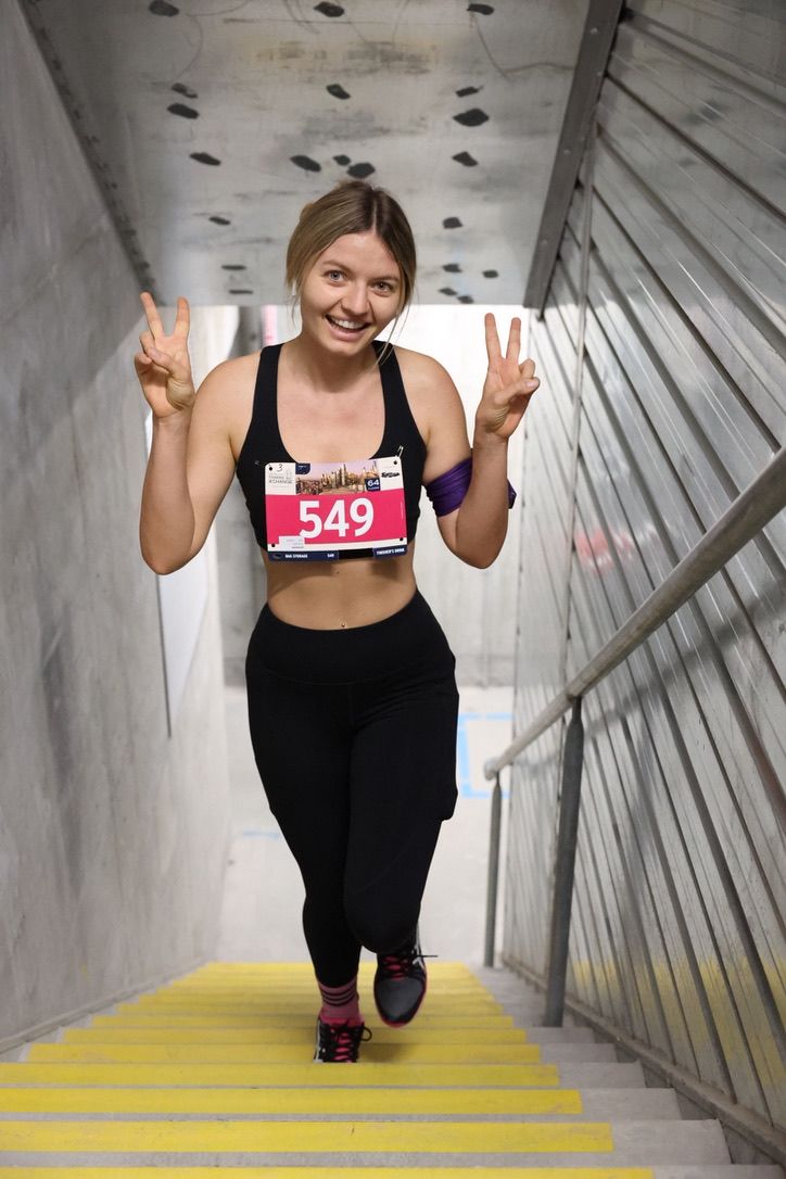 Stair Climb.  Melbourne Sports Photographer.