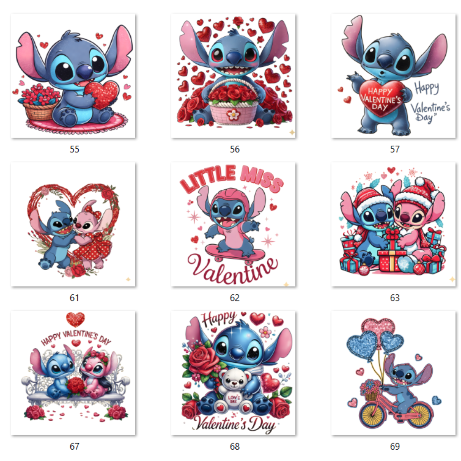 illustrations of cartoon blue alien