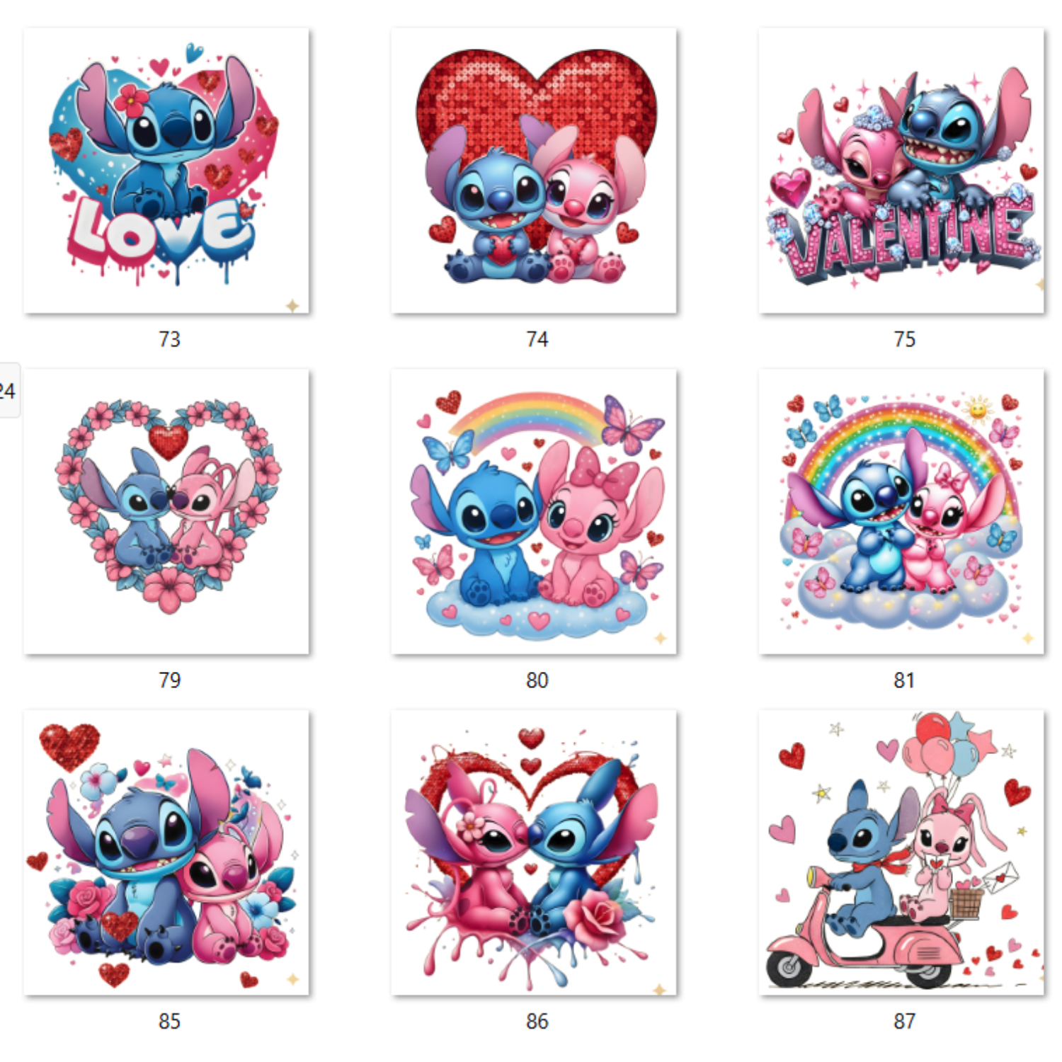 illustrations of cartoon blue alien