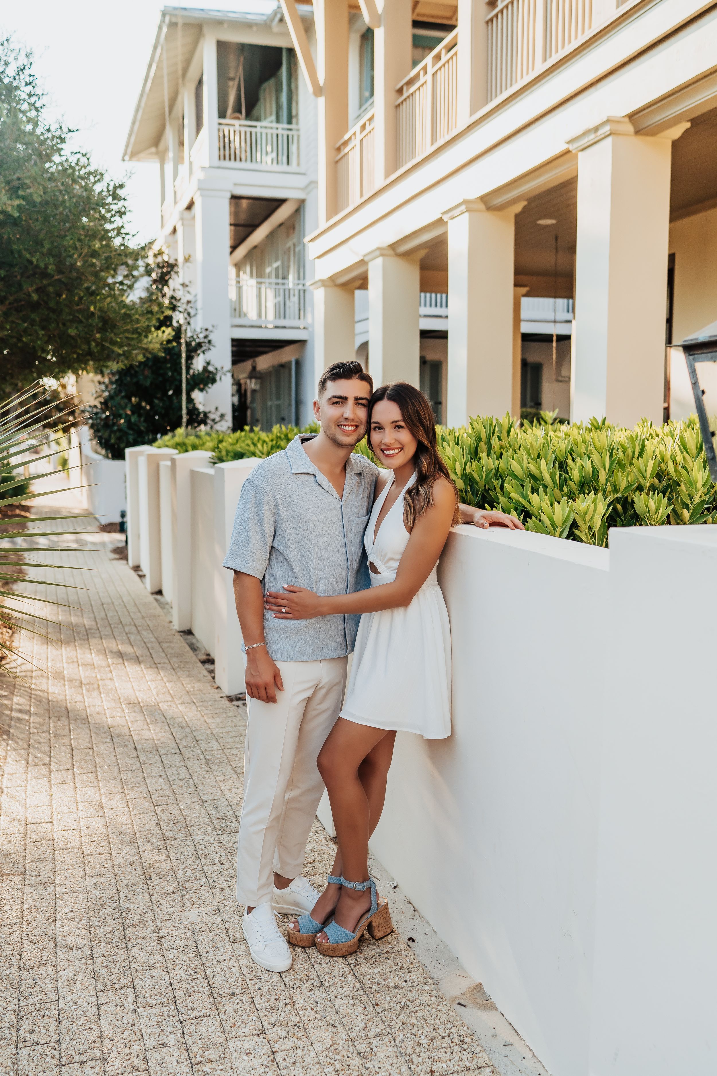 30A Couples Engagement Photo Session In Rosemary Beach Florida - Rosemary Beach Couples Photographer - Sam Haines Photography
