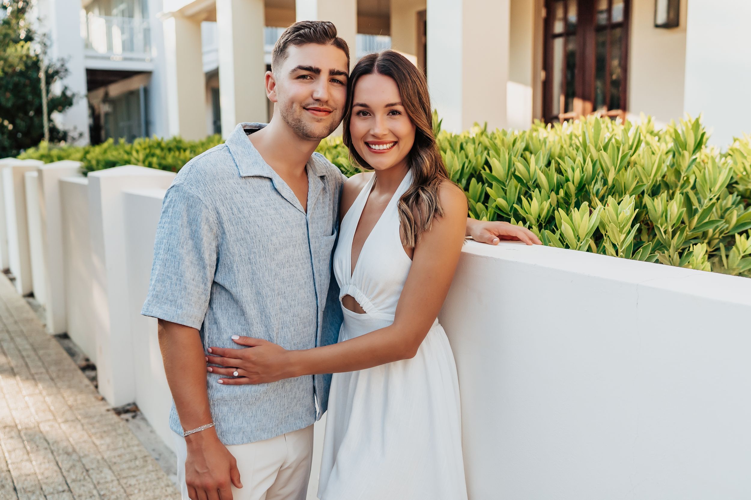 30A Couples Engagement Photo Session In Rosemary Beach Florida - Rosemary Beach Couples Photographer - Sam Haines Photography