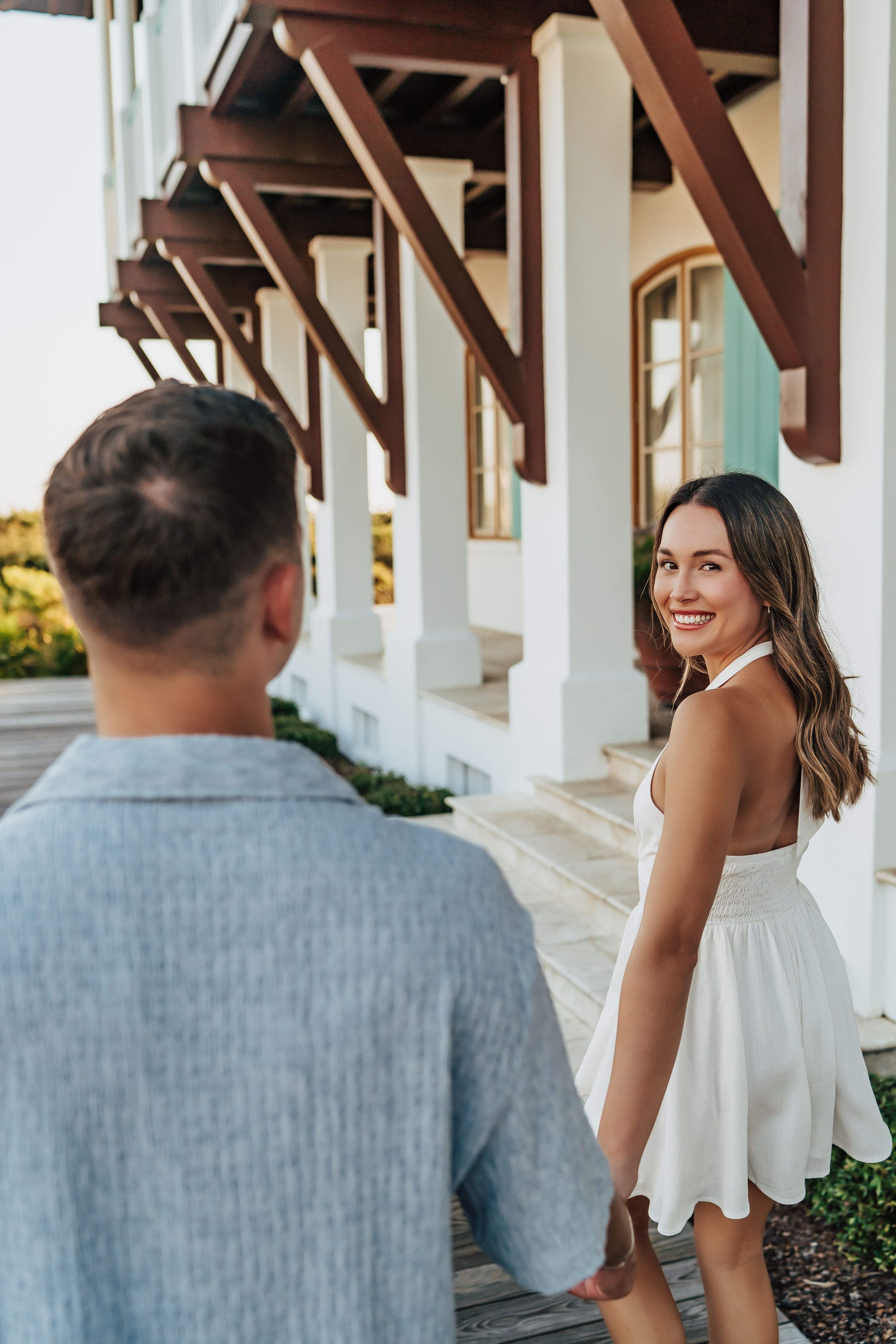 30A Couples Engagement Photo Session In Rosemary Beach Florida - Rosemary Beach Couples Photographer - Sam Haines Photography