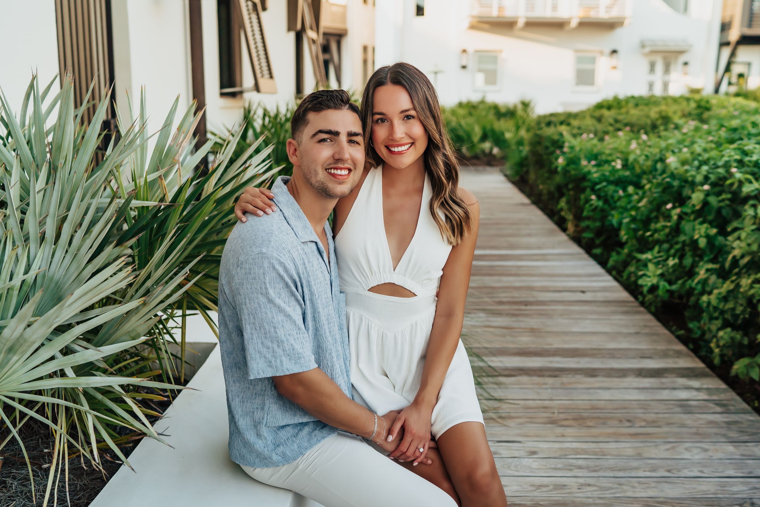 30A Couples Engagement Photo Session In Rosemary Beach Florida - Rosemary Beach Couples Photographer - Sam Haines Photography