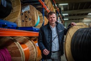 bedrijfsportret voor Scala Plastics, Belgium in het magazijn