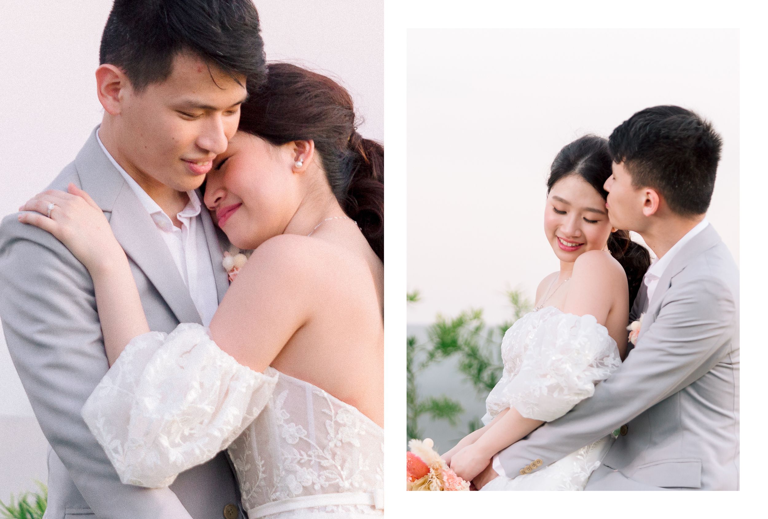 Kyle & Rowena | Pastel Rooftop Wedding