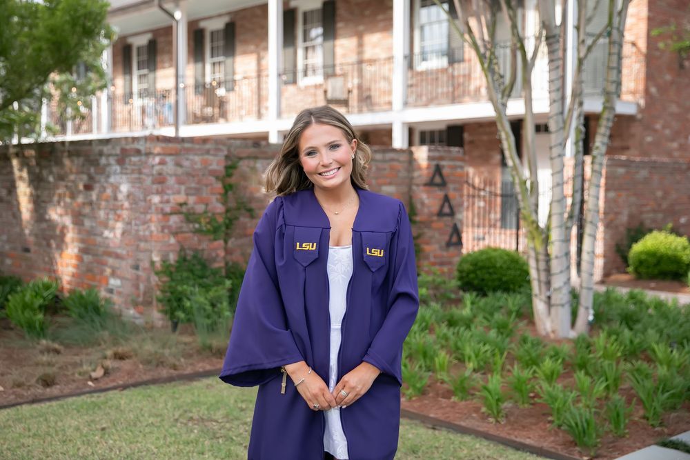 College Graduation pictures at LSU in Baton Rouge.