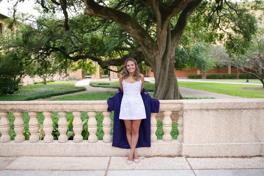 College Graduation pictures at LSU in Baton Rouge.