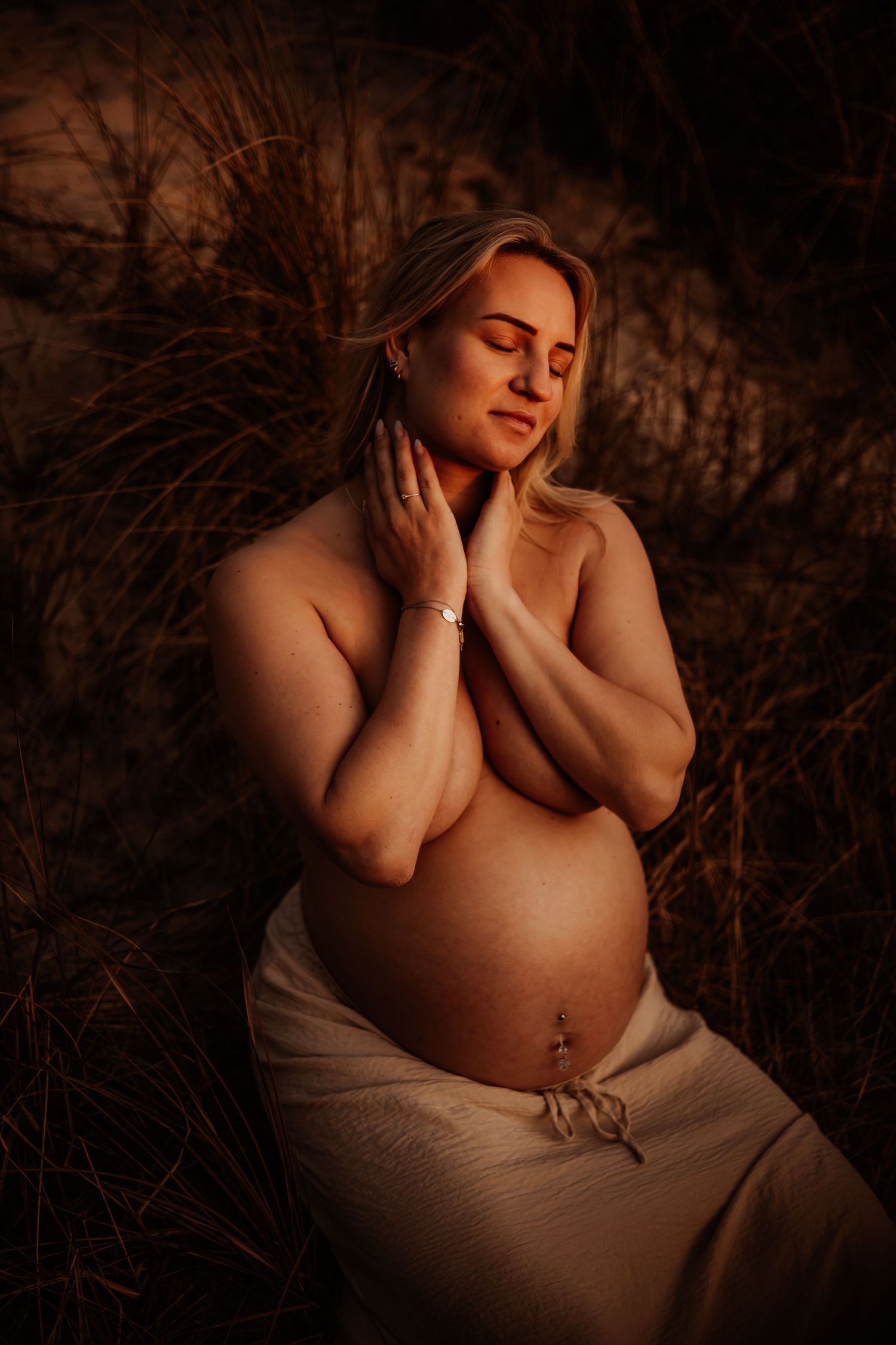 Zwangerschapsshoot portofolio Alyssa Amor fotografie