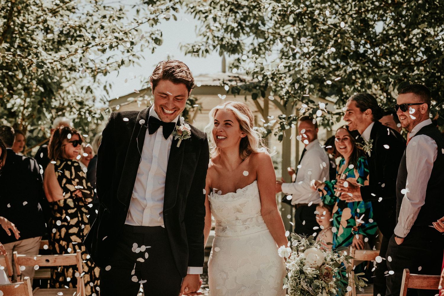 Olivia Rossi, Cornwall wedding photographer talks about her favourite confetti moments